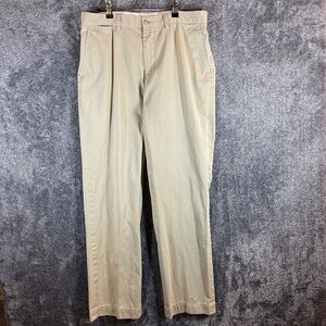 Polo Ralph Lauren Prospect Pants Mens 34x4 Khaki Pony Preppy Chino Formal Rugby